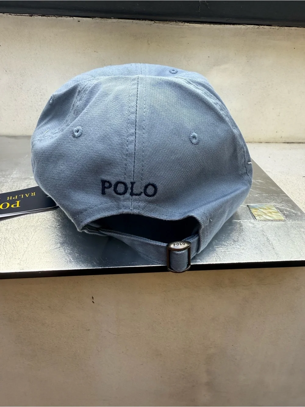Polo by Ralph Lauren Bluish Gray Classic Baseball Cap